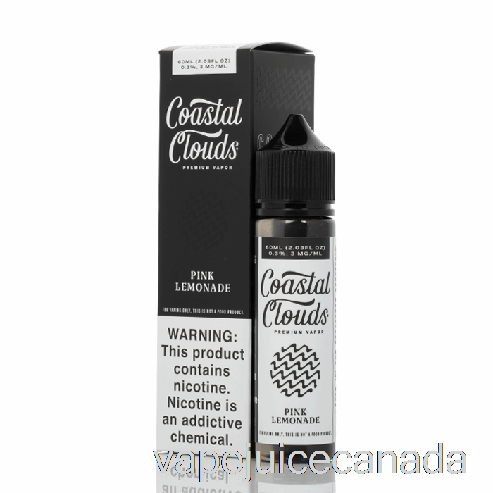 Vape Canada Pink Lemonade - Coastal Clouds Co. - 60mL 6mg